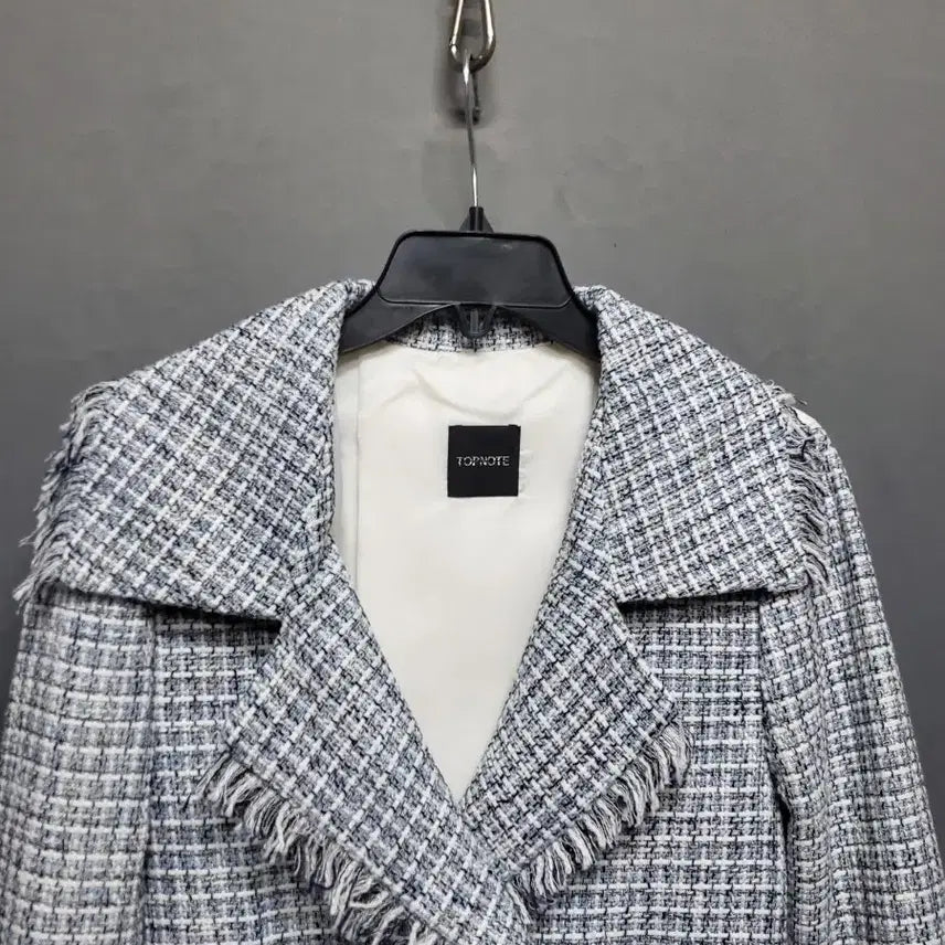 [BUNJANG] Color Block Tweed Jacket / 배색 트위드 자켓