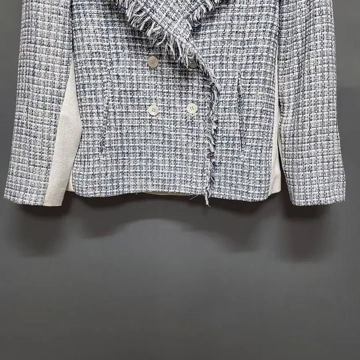 [BUNJANG] Color Block Tweed Jacket / 배색 트위드 자켓