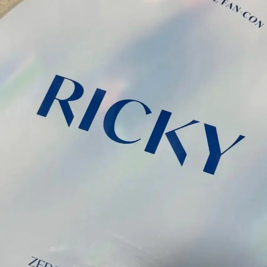 [BUNJANG] ZEROBASEONE Ricky 2023 Fan-Con Uchiwa / 제로베이스원 2023팬콘 리키 우치와