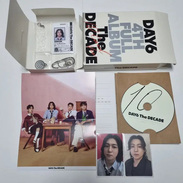 [BUNJANG] Day6 Sungjin The Day Decade ID Card / [상태 상] 데이식스 더데케이드 아이디카드 버전 id card 앨범 성진