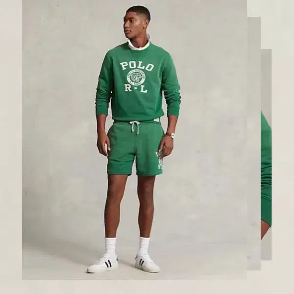 [BUNJANG] Polo Tiger Sweatshirt Green L / 폴로 타이거 스웻셔츠 그린 L