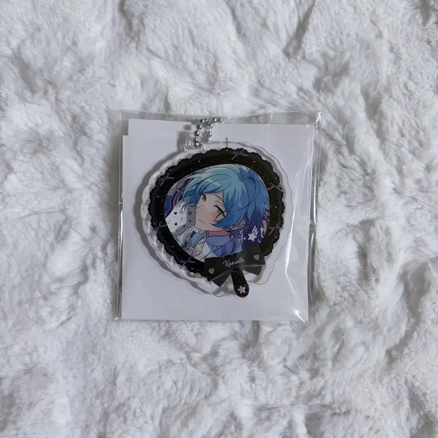 [BUNJANG] Ensemble Stars Kanata Shinkai Acrylic Keyring / 앙스타 신카이 카나타 유성대 후레후레 우치와 아크릴 키링 키홀더 부채