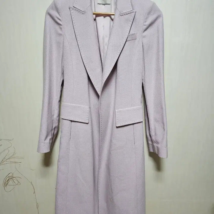 [BUNJANG] BEIGE Long Coat Lavender Pink S / 여성 롱코트 롱자켓 봄코트 봄자켓 [BEIGE/새상품/라벤더/S]