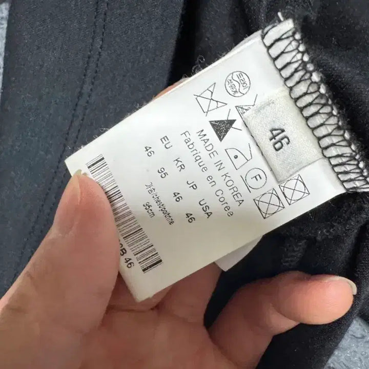 [SOLD OUT] [새상품급/46]우영미 21초판 플라워 롱슬리브 블랙