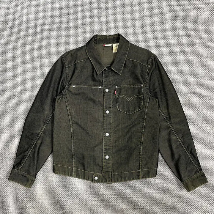 [BUNJANG] Levi's Engineered Jeans Black Denim Jacket / [상의] 리바이스 엔지니어드 진 흑청 데님자켓 청자켓