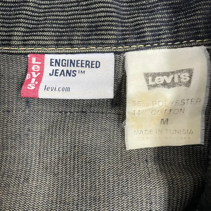 [BUNJANG] Levi's Engineered Jeans Black Denim Jacket / [상의] 리바이스 엔지니어드 진 흑청 데님자켓 청자켓