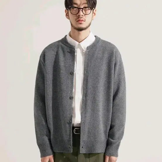 [BUNJANG] Modified Men's Round Cardigan XL / 모디파이드 남성 라운드 가디건 XL