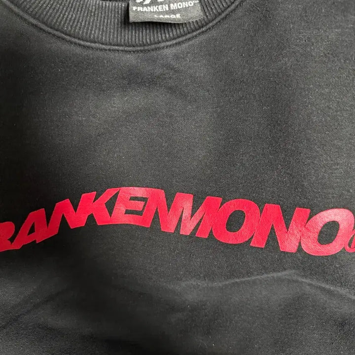 [BUNJANG] Frankenmono Fleece Sweatshirt / 프랑켄모노 기모맨투맨