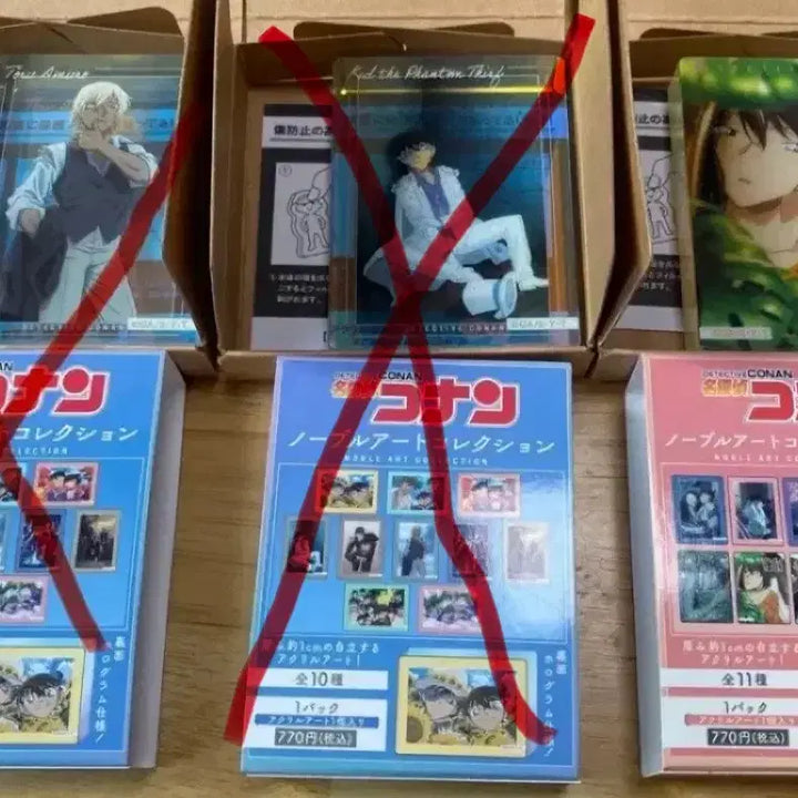 [BUNJANG] Detective Conan Noble Art Acrylic Block / 명탐정 코난 노블아트 아크릴 블럭