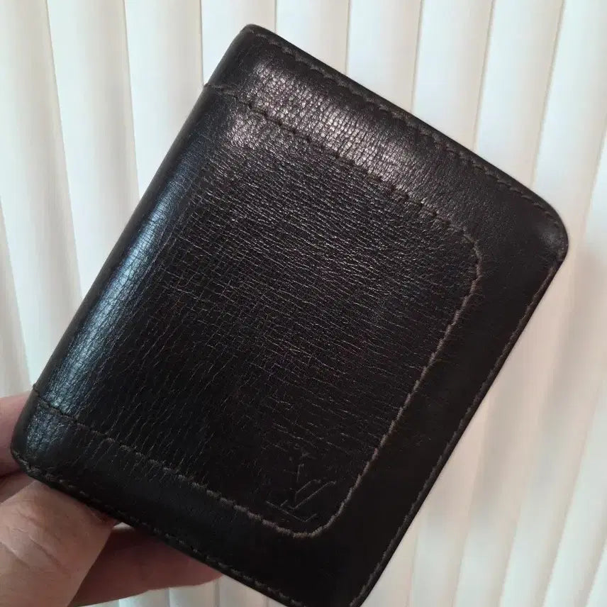 [BUNJANG] Louis Vuitton Utah Leather Wallet / 정품 루이비통 유타 반지갑(상태양호)