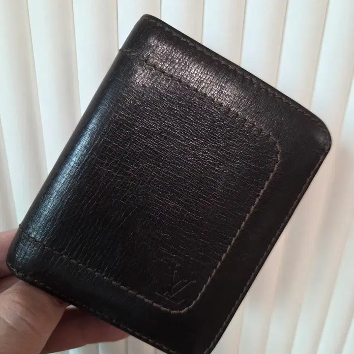 [BUNJANG] Louis Vuitton Utah Leather Wallet / 정품 루이비통 유타 반지갑(상태양호)