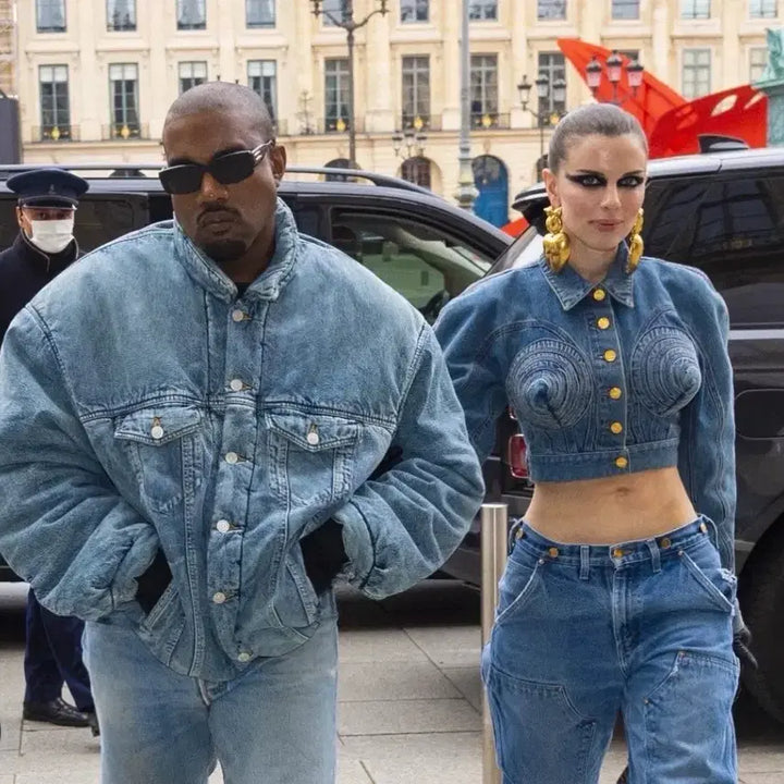 [BUNJANG] Unused Black Denim Padded Jacket / 언유즈드 블랙 데님 패딩 자켓 4