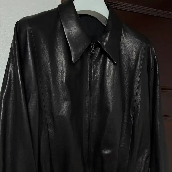 [BUNJANG] Coore Lambskin Leather Jacket L / 쿠어 램스킨 레더자켓 L