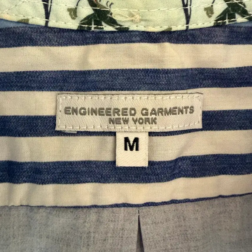 [BUNJANG] Engineered Garments Patchwork Short Sleeve Shirt / Engineered Garments 반팔 패치워크 셔츠 M (Made i