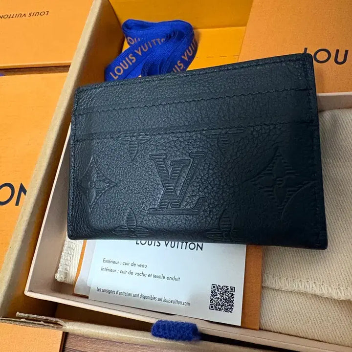 [BUNJANG] Louis Vuitton Men's Bifold Wallet Full Set / 루이비통 반지갑 블랙 풀세트