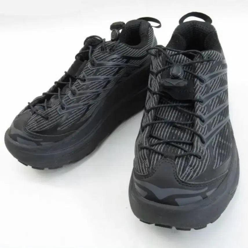 [BUNJANG] Hoka Mafate Origins Black Sneakers / HOKA 호카 마파테 오리진스 블랙 260