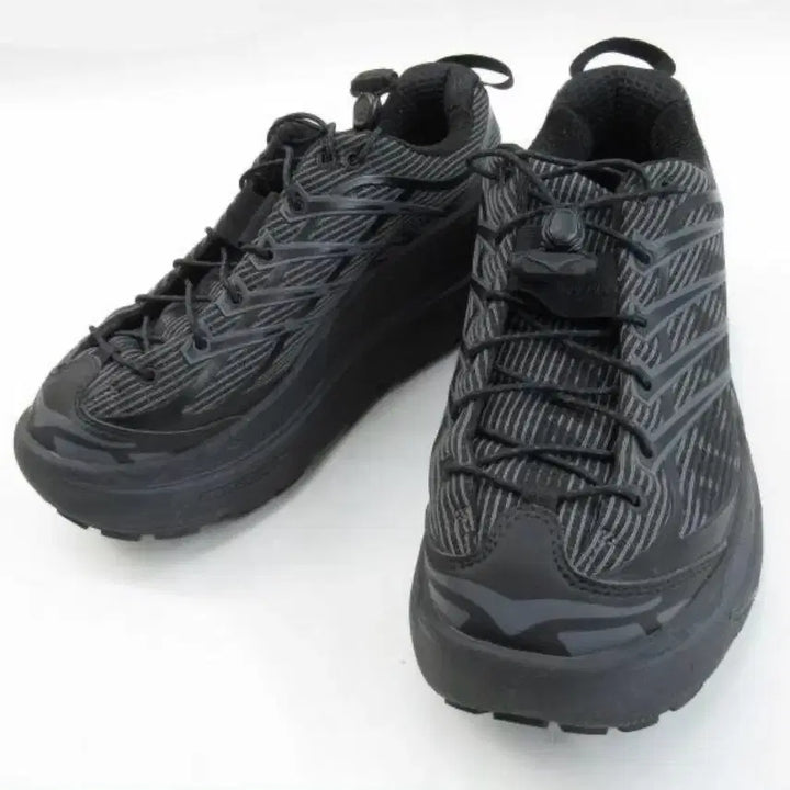 [BUNJANG] Hoka Mafate Origins Black Sneakers / HOKA 호카 마파테 오리진스 블랙 260