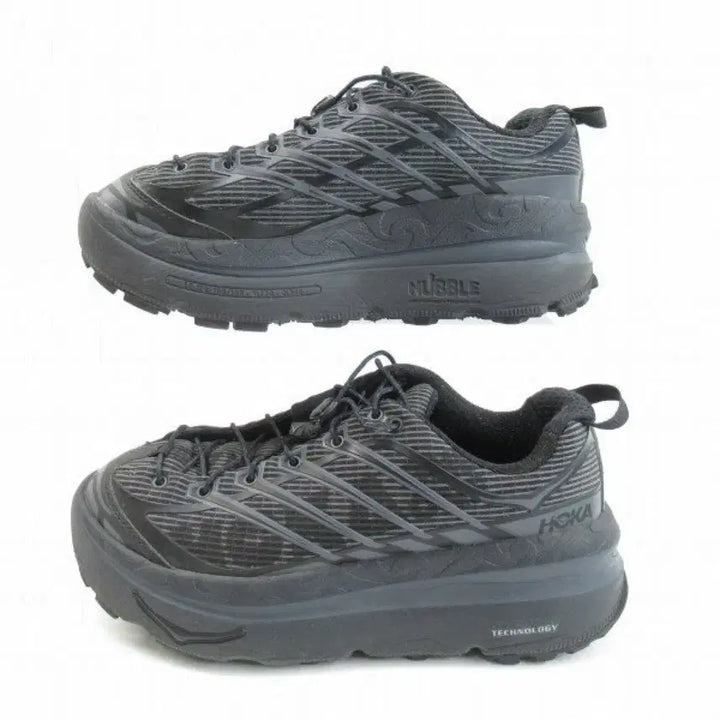 [BUNJANG] Hoka Mafate Origins Black Sneakers / HOKA 호카 마파테 오리진스 블랙 260