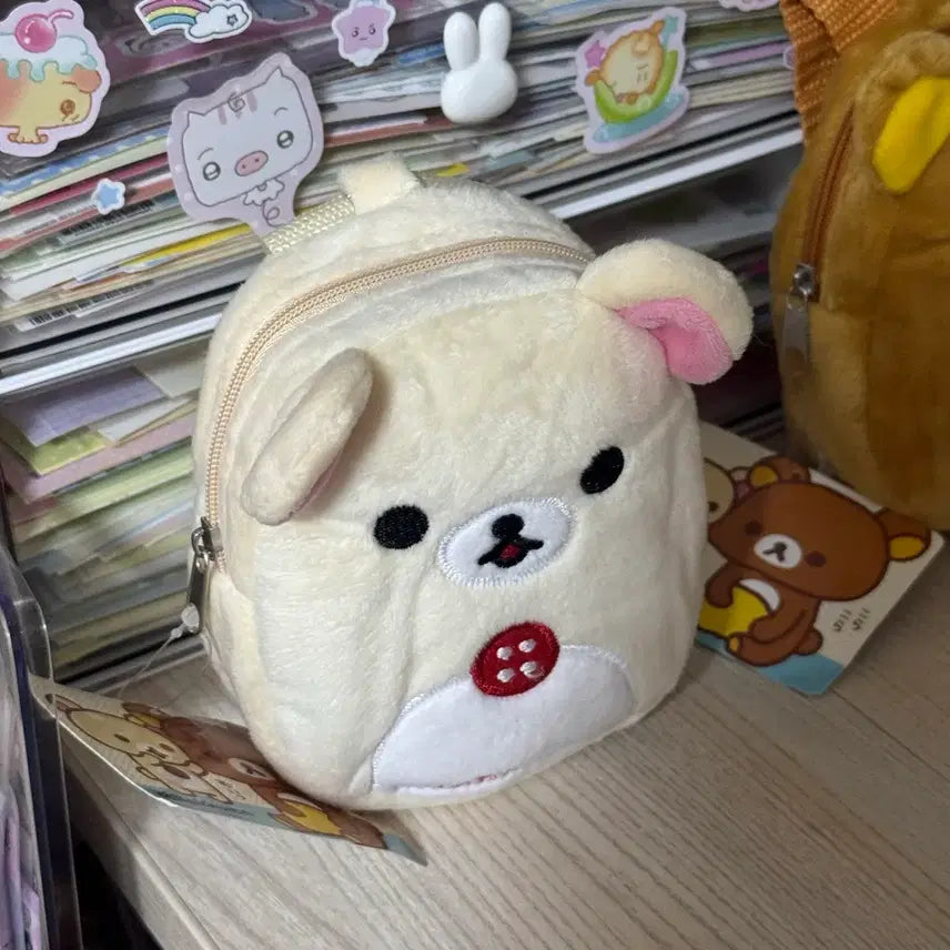 [BUNJANG] Kori Rakuma Mini Backpack Pouch / 코리락쿠마 미니 백팩 외출 고리 백팩형 파우치