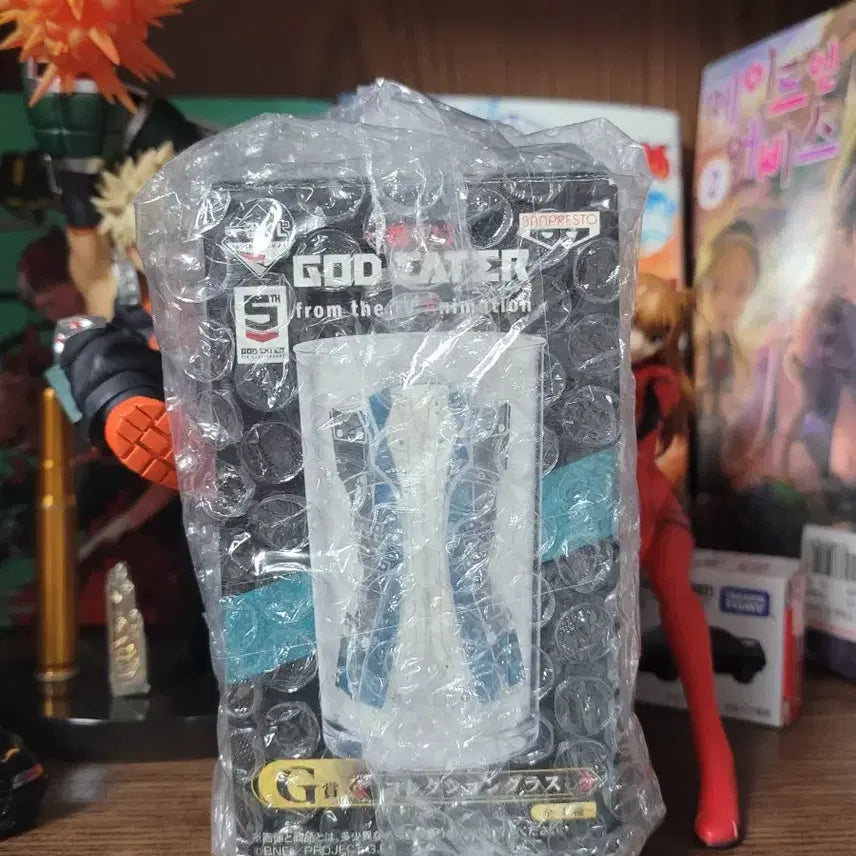 [BUNJANG] God Eater Glass Cup - Unsealed / 갓 이터 글라스 글레스 유리컵 미개봉 G상 반프레스토 제일복권 시리즈