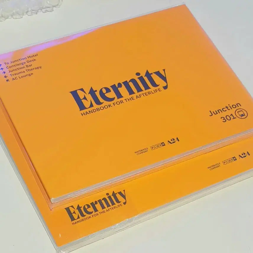 [BUNJANG] A24 Eternity Handbook + Poster (3 Types Bundle) / A24 영원세계관핸드북+포스터 (3종 일괄)
