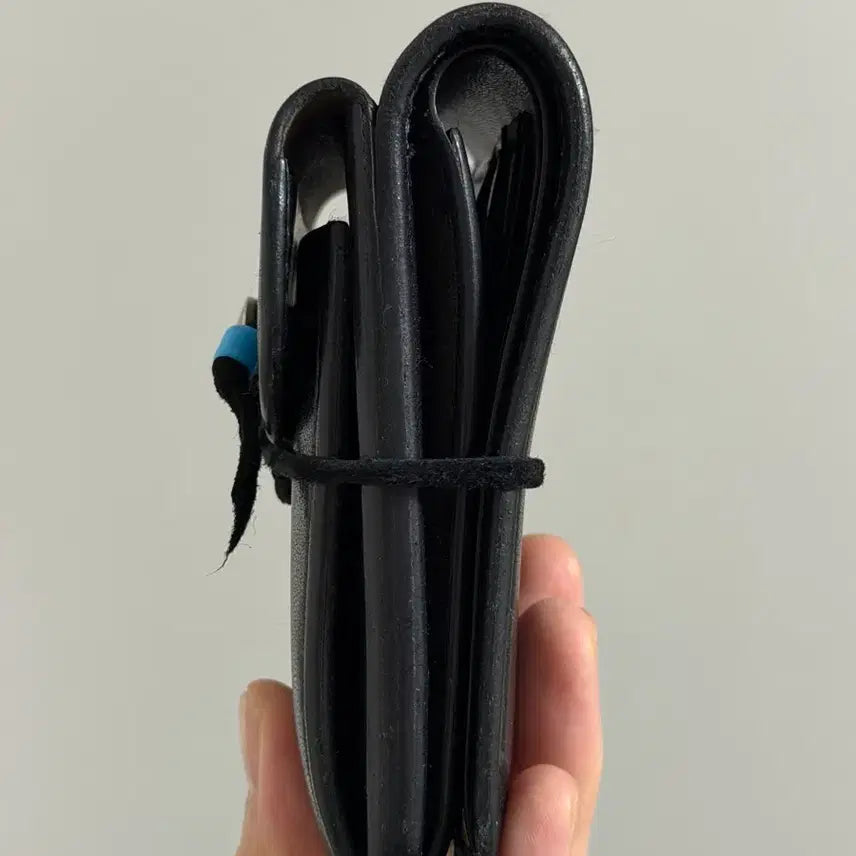 [BUNJANG] Goros Leather Bifold Wallet / 고로스 소가죽 반지갑 블랙