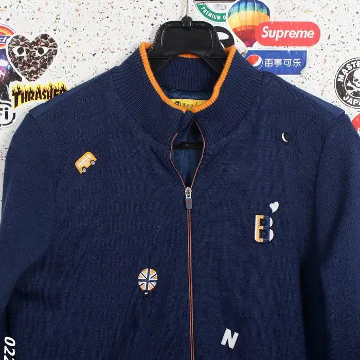 [BUNJANG] Ben Jeff Golf Windproof Zip-up Knit Jumper Women&