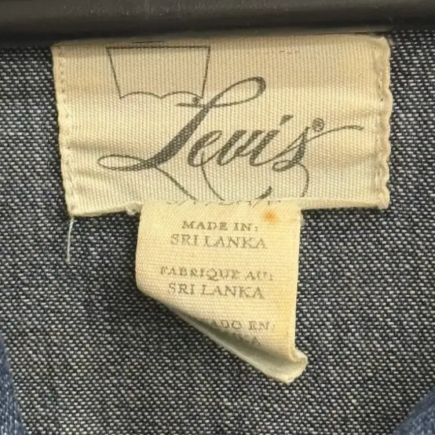 [BUNJANG] Levi's 90s Denim Western Shirt S / 90S 리바이스 데님 웨스턴 셔츠 S