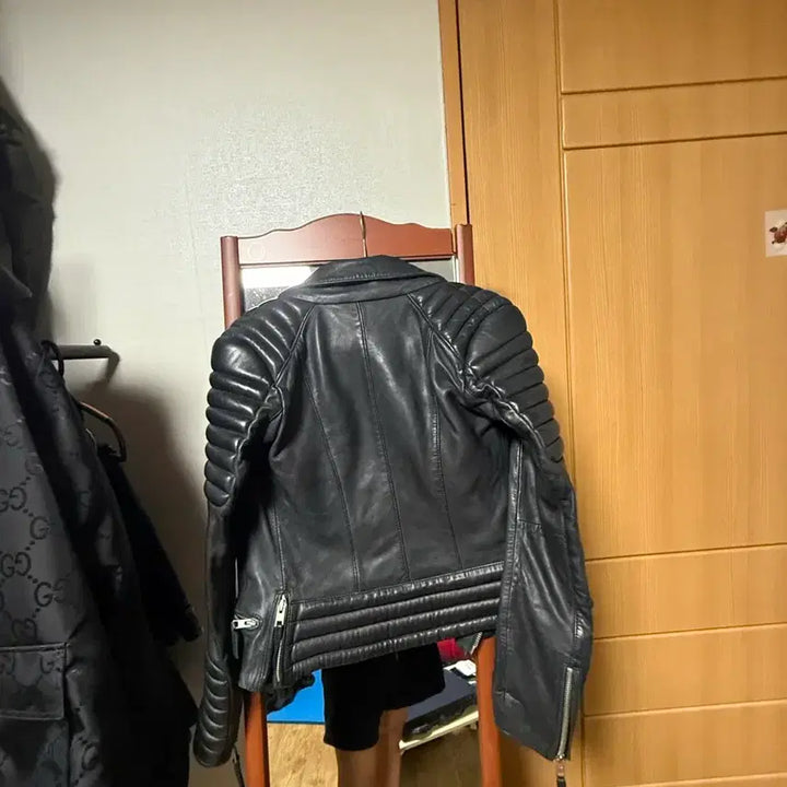 [BUNJANG] AllSaints Stein Biker Leather Jacket / 올세인츠 스타인 바이커 가죽 자켓