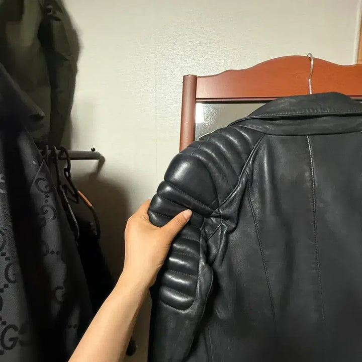 [BUNJANG] AllSaints Stein Biker Leather Jacket / 올세인츠 스타인 바이커 가죽 자켓