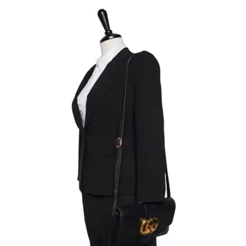 [BUNJANG] Gucci Marmont Crossbody Bag / 구찌] 알리 블랙 마몬트 크로스 백