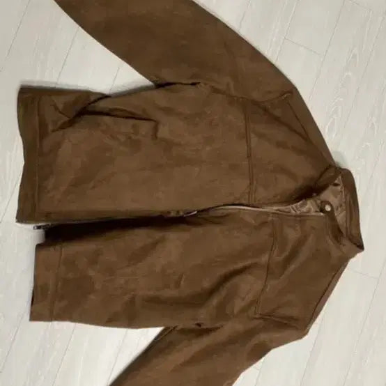 [BUNJANG] Suede Brown Men's Jacket / 스웨이드 브라운 남성 자켓
