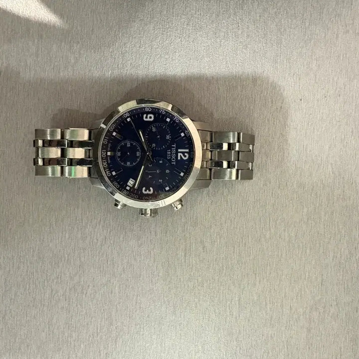 [BUNJANG] Tissot Blue Dial Watch Full Set / 티쏘 청판 시계 풀박스