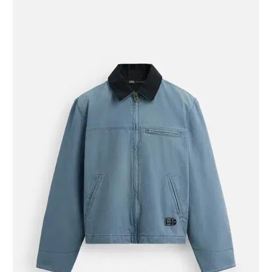 [BUNJANG] Zara Washed Quilted Work Jacket M / 자라 워싱 퀄팅 워크자켓 m