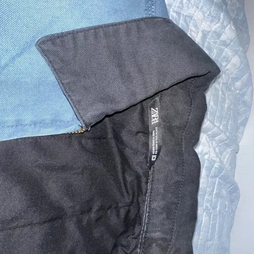 [BUNJANG] Zara Washed Quilted Work Jacket M / 자라 워싱 퀄팅 워크자켓 m