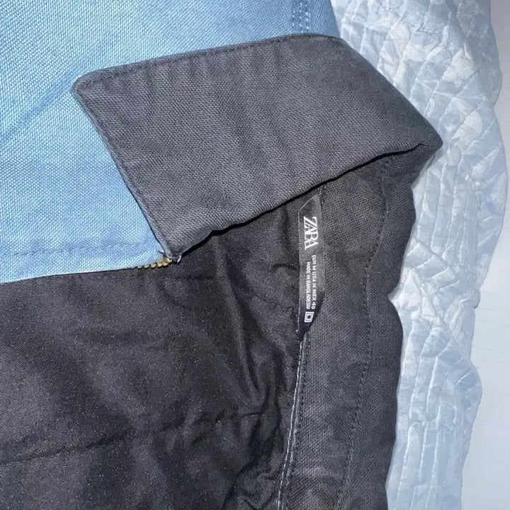 [BUNJANG] Zara Washed Quilted Work Jacket M / 자라 워싱 퀄팅 워크자켓 m