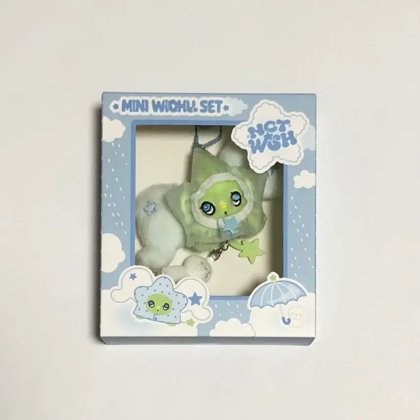 [BUNJANG] NCT WISH Exhibition MD Mini Wechu Raincoat Keyring (Sealed) Teru Teru Bozu / 엔시티 위시 전시회 엠디 미니 위츄 우비 키링 미개봉 새상품 테루테루보즈