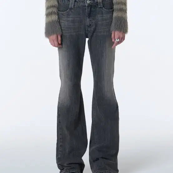 [BUNJANG] Ordinary Holiday Bootcut Denim Pants / 오디너리 홀리데이 부츠컷 데님 팬츠