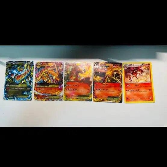 [BUNJANG] Pokemon Charizard EX Card Bundle Set / 포켓몬 카드 리자몽 일괄