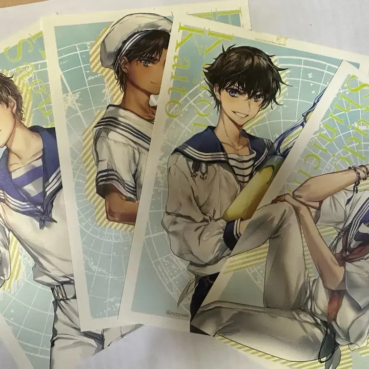 [BUNJANG] Detective Conan Illustration Postcard Set / 명탐정 코난 일러스트 엽서 굿즈