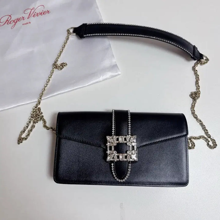 [BUNJANG] Roger Vivier Black Bag / 동영상 있음) 로저비비에 블랙백