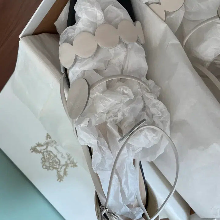 [BUNJANG] Le Choid'e Juye Dot Sandals / 드주이 르슈아드주이 도트샌들 38 (245-250)