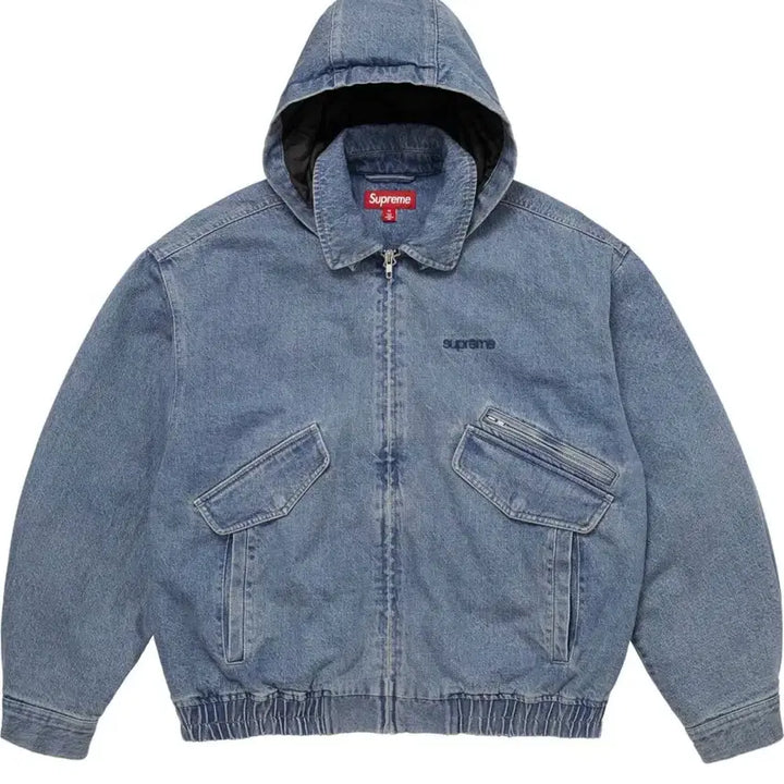 [BUNJANG] Supreme Utility Denim Work Jacket M / 슈프림 유틸리티 데님 워크자켓 M