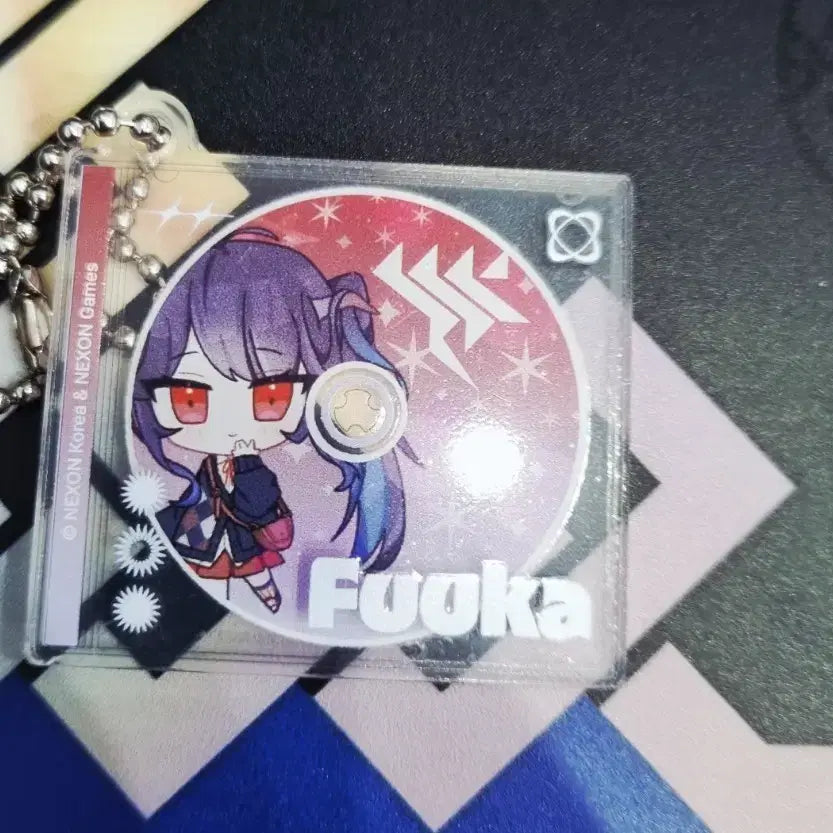 [BUNJANG] Blue Archive Fuuka Acrylic Keyring / 블루아카이브 후우카 cd 아크릴 키링 팔아요.^^