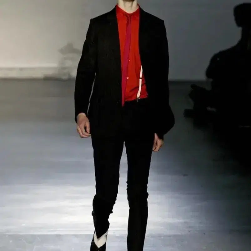 [BUNJANG] Dior Homme 2006 SS Red Shirt / Dior homme  2006 SS 디올옴므 에디슬리먼 레드 셔츠 39