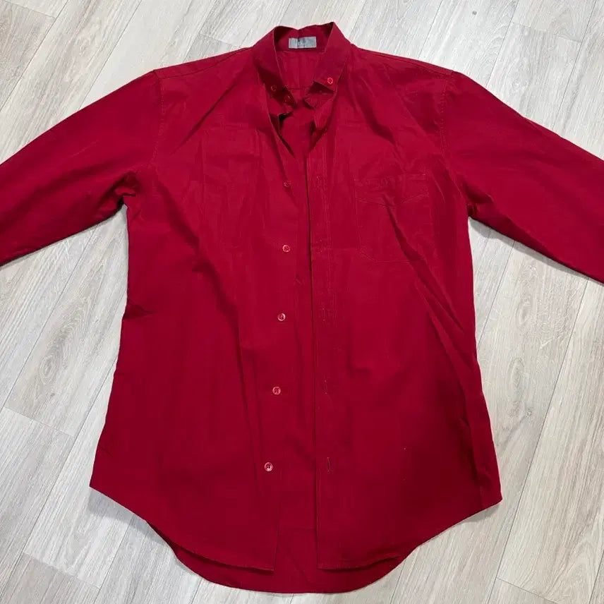[BUNJANG] Dior Homme 2006 SS Red Shirt / Dior homme  2006 SS 디올옴므 에디슬리먼 레드 셔츠 39