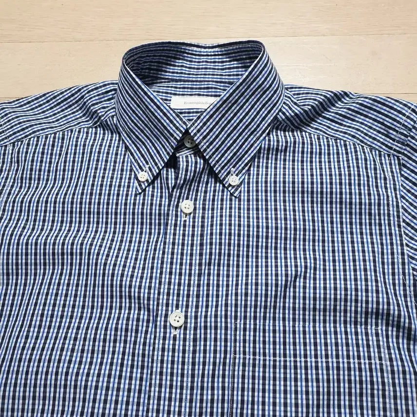 [BUNJANG] Ermenegildo Zegna Checkered Shirt / 명품) 에르메네질도 제냐 셔츠
