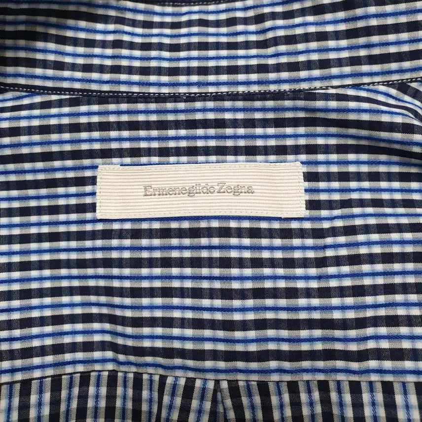 [BUNJANG] Ermenegildo Zegna Checkered Shirt / 명품) 에르메네질도 제냐 셔츠
