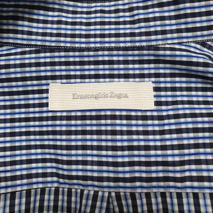 [BUNJANG] Ermenegildo Zegna Checkered Shirt / 명품) 에르메네질도 제냐 셔츠