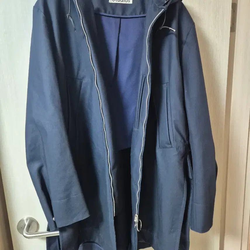 [BUNJANG] Acne Studios Melt Oversized Hooded Coat / (정품) Acne 아크네 스튜디오 멜트 오버핏 후드 코트 48